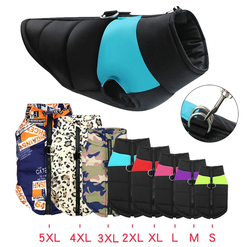 Casaco Pet Winter Pro – Impermeável e Acolchoado