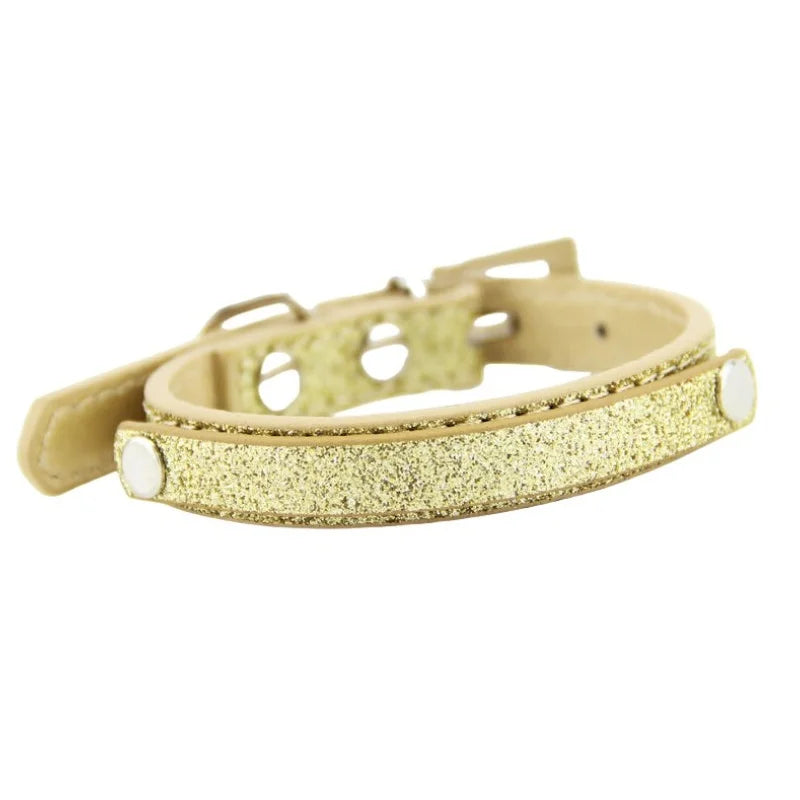 Personalized Id Dog Collars Rhinestone Dog Pendant Adjustable Puppy Kitten Neck Strap Anti-Lost Pet Cat Collars Dog Accessories